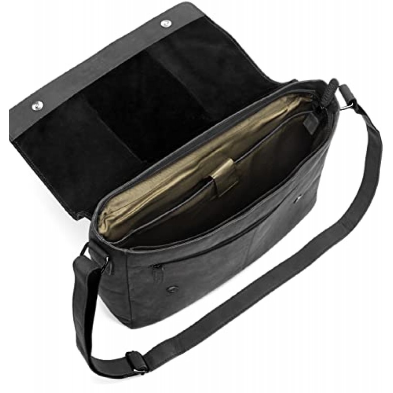 LEABAGS 아카풀코 정품 버팔로가죽 숄더백 I 빈티지룩 I 15인치 노트북 I 오피스 메신저백 I 브리프케이스