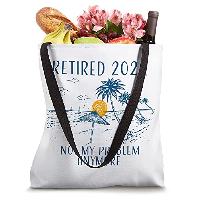 해변 애호가 - 2022년 은퇴 - 웃긴 은퇴 토트백