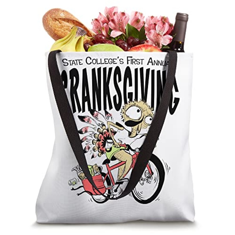 Cranksgiving State College PA 제1회 연례 이벤트 토트백