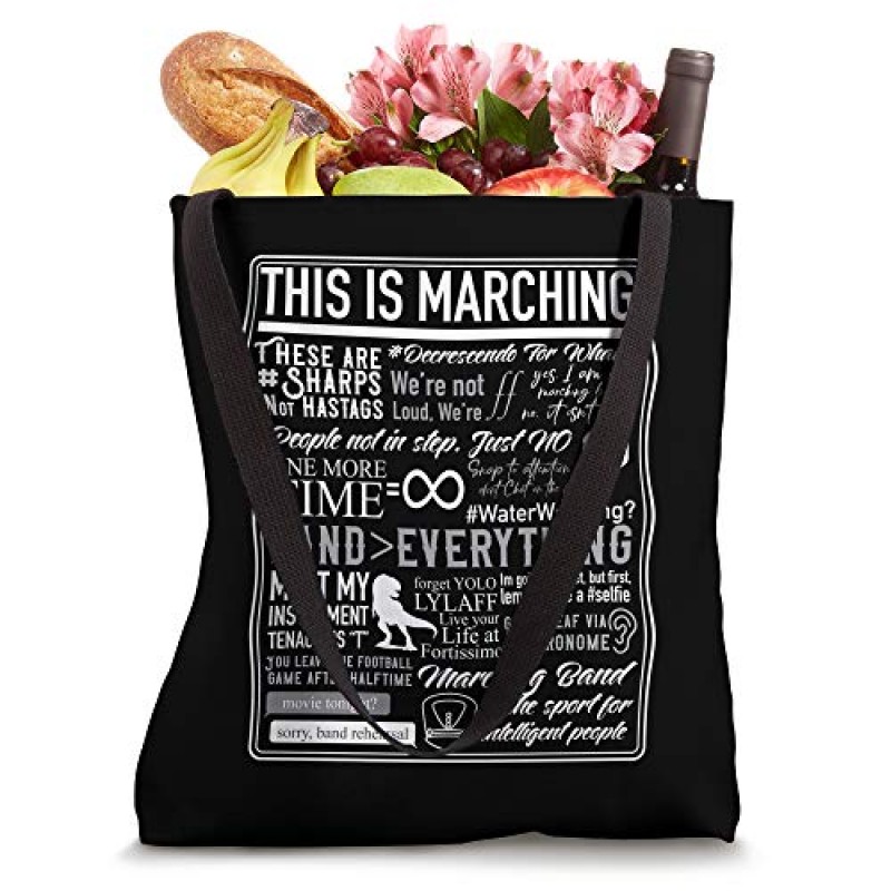 This Is Marching Band - 재미있는 마칭 밴드 명언 및 밈 토트백