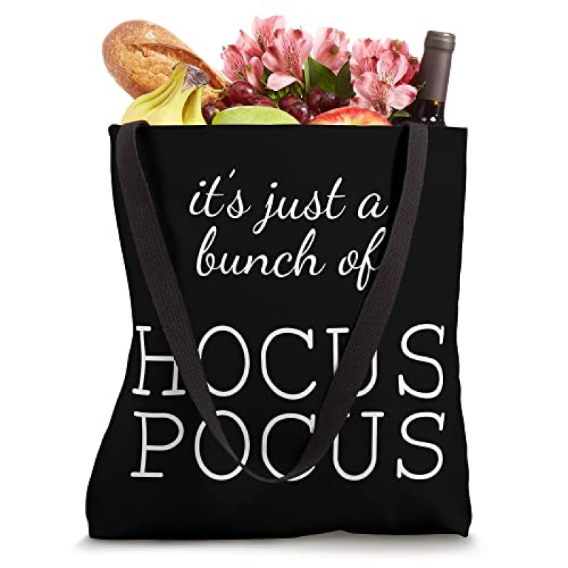 그것은 단지 Hocus Pocus의 무리일 뿐입니다. 재미있는 할로윈 의상 토트백