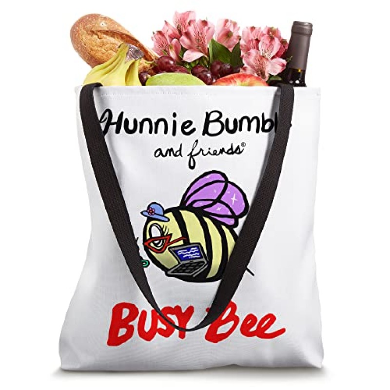 허니범블과 친구들 BUSY BEE, 귀여운 긱 커피 노트북 토트백