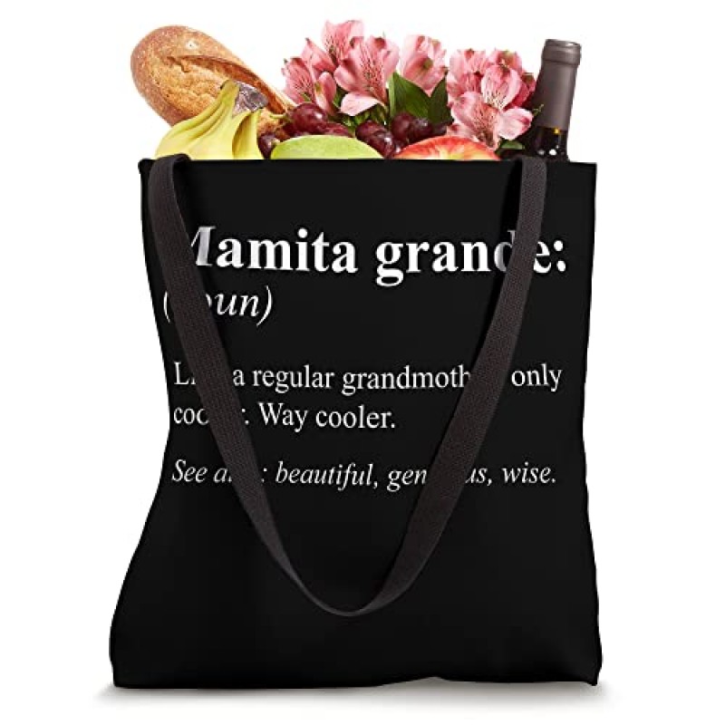 Funny Grandmother Definition Design - 마미타 그란데 토트백