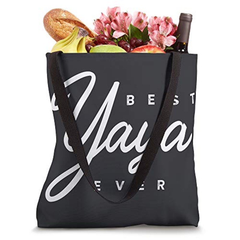 최고의 Yaya Ever 기프트 토트백