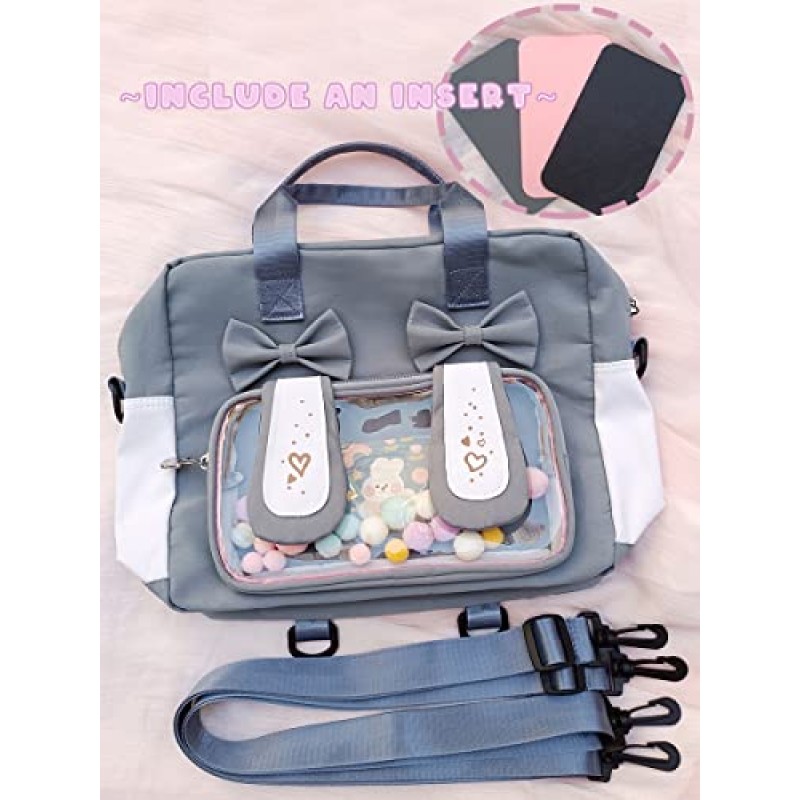 Eien Kaliforua Ita Bag 귀여운 일본 가방 JK 유니폼 가방 Kawaii 3 Way Anime Purse