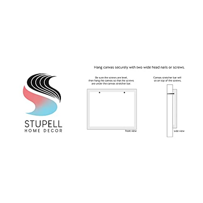 Stupell Industries 북스택의 우아한 글램 패션 꽃무늬 가방, ROS Ruseva가 디자인한 캔버스 월 아트, 오프 화이트