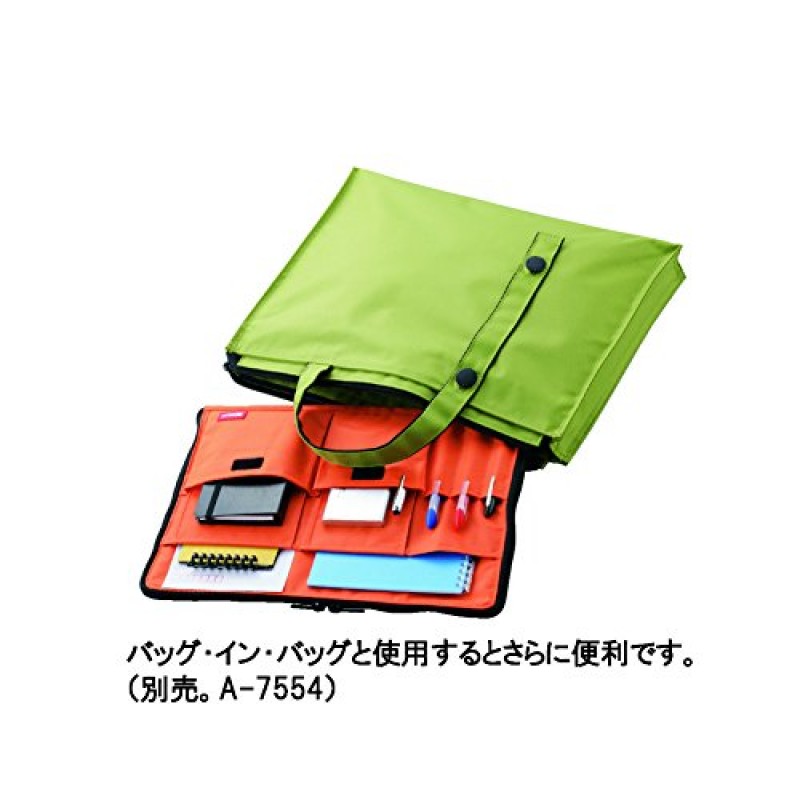 Lihit Lab 휴대용 가방, 검정색, 11.8 x 15.7인치(A7651-24)