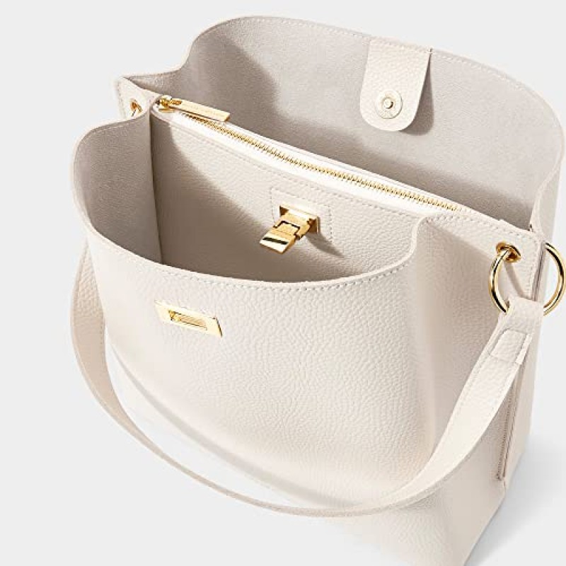 KATIE LOXTON 리즈 여성 미디엄 비건 가죽 숄더 핸드백 지갑