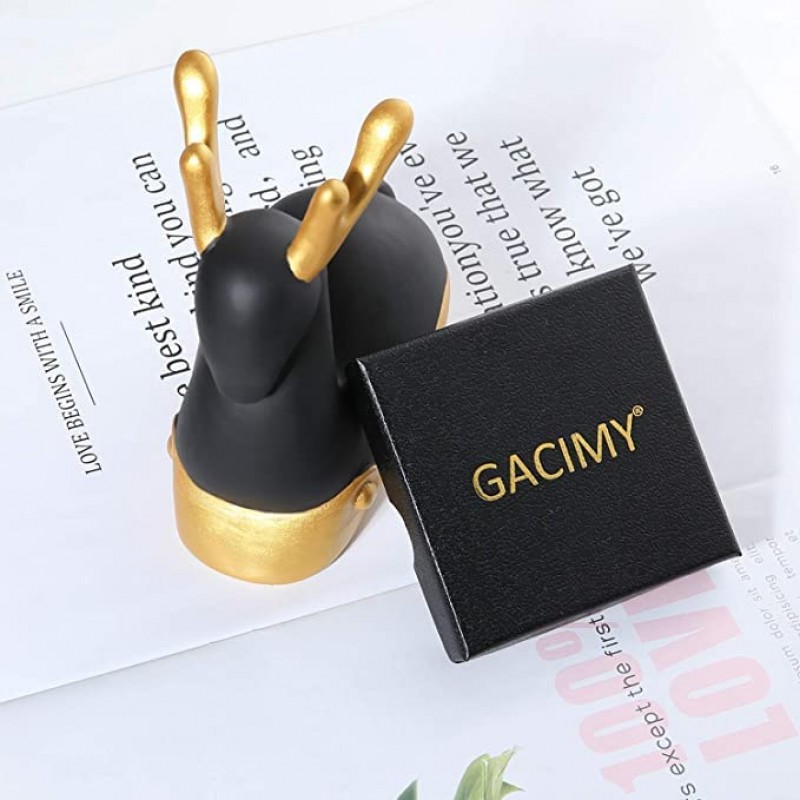 Gacimy 플랫 골드 후프 귀걸이 여성용 14K 리얼 골드 925 스털링 실버 포스트로 도금