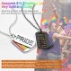 PROSTEEL 게이 프라이드 Lgbtq 물건, 무지개 목걸이, Lgbt 귀걸이, 프라이드 월 액세서리, 남성 여성용 프라이드 쥬얼리, 선물 상자 제공