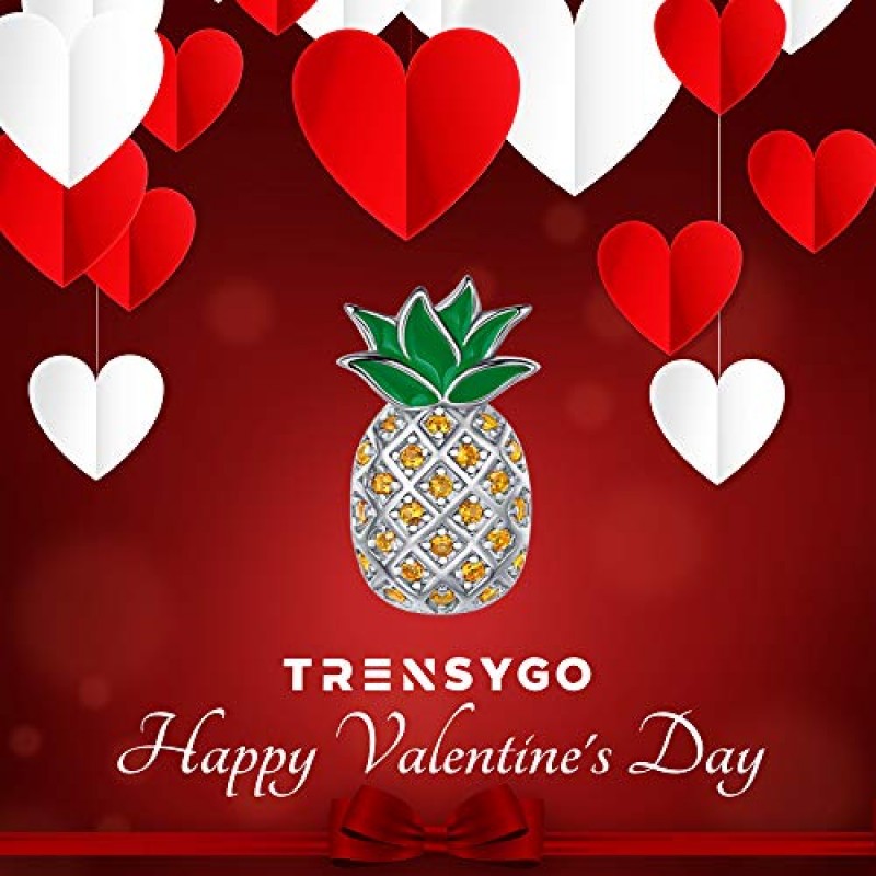 TRENSYGO 여성용 파인애플 목걸이가 되어 보세요: 파인애플 주얼리, 파인애플 선물, 영감을 주는 파인애플 목걸이, 우아한 파인애플 목걸이, 파인애플 목걸이처럼
