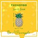 TRENSYGO 여성용 파인애플 목걸이가 되어 보세요: 파인애플 주얼리, 파인애플 선물, 영감을 주는 파인애플 목걸이, 우아한 파인애플 목걸이, 파인애플 목걸이처럼