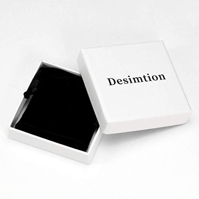 DESIMTION 14K 골드 도금 스털링 실버 포스트 여성용 여성용 경량 클래식 댕글 귀걸이