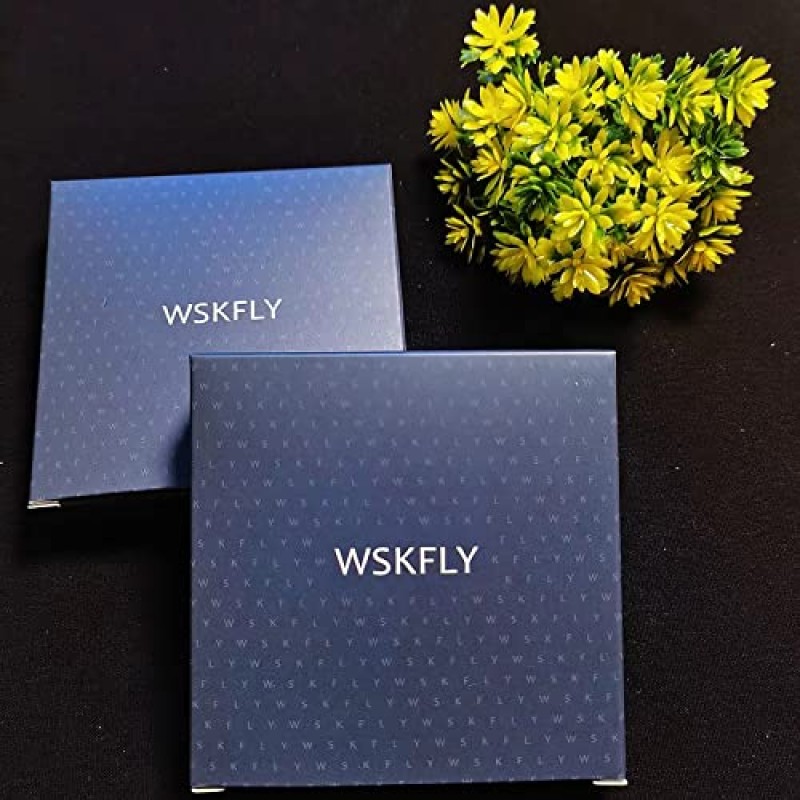 WSKFLY 14K 골드 도금 큐빅 지르코니아 후프 귀걸이, 세 줄 다이아몬드 | 화살표 | 여성용 더블 행 다이아몬드 허기 귀걸이