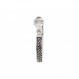 Anne Klein 헤링본 텍스처 C-후프 귀걸이