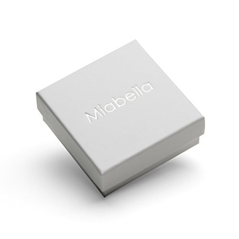 Miabella 925 스털링 실버 이탈리안 3mm, 4mm 솔리드 다이아몬드 컷 마리너 링크 체인 여성용 발목 발목 팔찌, 이탈리아산