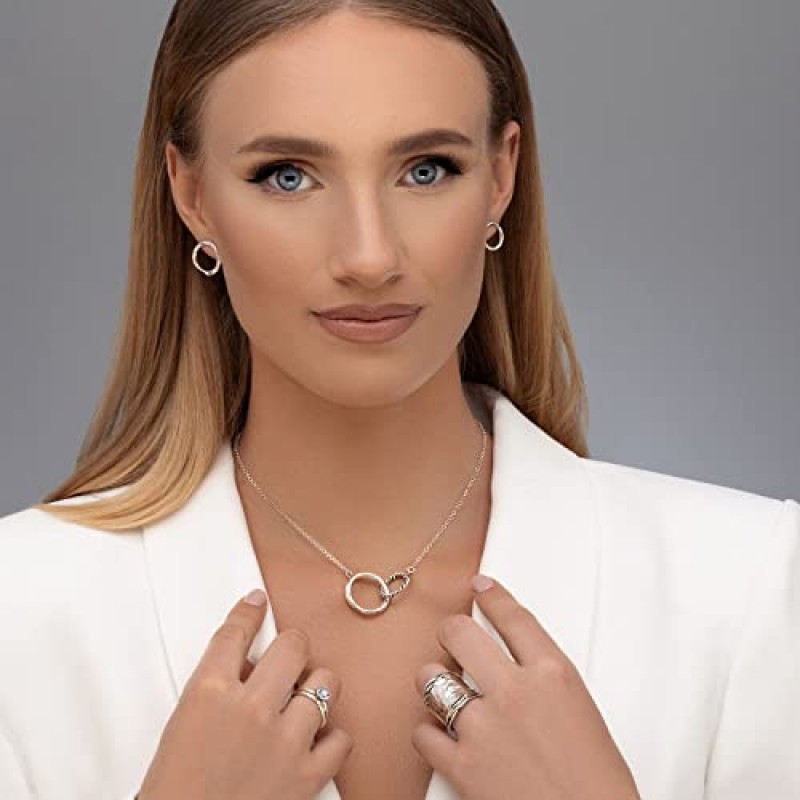 JEAN RACHEL JEWELRY 925 스털링 실버 링 빈티지 앤티크 룩, 저자극성, 니켈 및 무연, 장인의 손으로 만든 디자이너 컬렉션, 이스라엘산