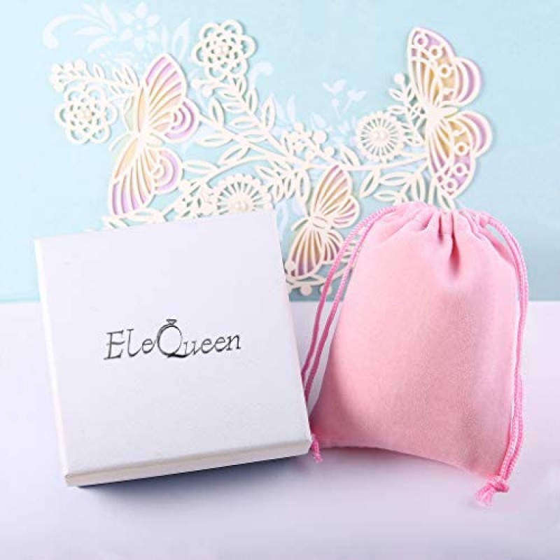 EleQueen 오스트리아 크리스탈 샹들리에 술 귀걸이 선형 드롭 매달려 귀걸이 여성을위한 크리스마스 트리 귀걸이 웨딩 신부 파티