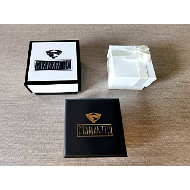 DIAMANTIO 웨딩 귀걸이 우아한 댕글 드롭 CZ 후작 큐빅 지르코니아 AAAAA 18K 골드 도금 라인스톤 신부를 위해 고급스러운 신부 들러리 웨딩 댄스 파티 여성 귀중한 크리스탈