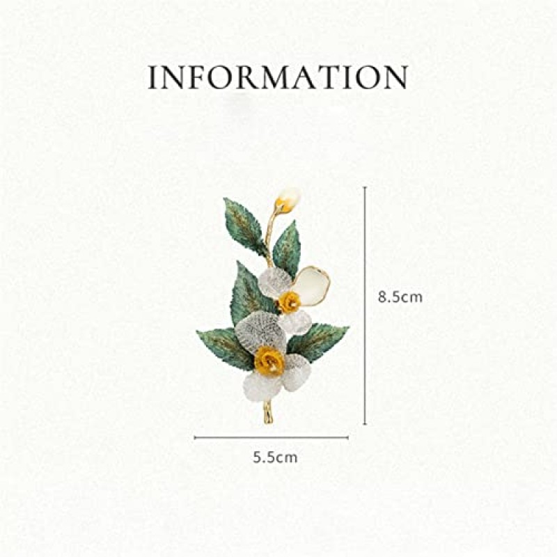 여성용 브로치 숙녀 우아한 액세서리 장미 꽃 수제 접는 수 놓은 잎 로맨틱 브로치 럭셔리 웨딩 연회 브로치 브로치