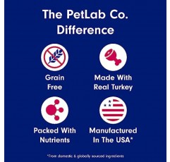 Petlab Co. 소화 지원 바이트 - 개 훈련 간식 - 장 건강을 지원하는 쫄깃한 개 간식 - 개를 위한 훈련 간식 - 프리미엄 성분 및 영양학적 이점 - 맛있는 강아지 간식