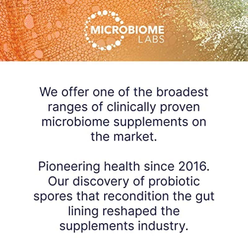 Microbiome Labs FidoSpore - 개 및 고양이 소화 보조제 - 소화 및 장 건강을 지원하는 고초균 포자 기반 프로바이오틱스 - 개를 위한 풀을 먹인 쇠고기 간 맛 프로바이오틱스(30캡슐)