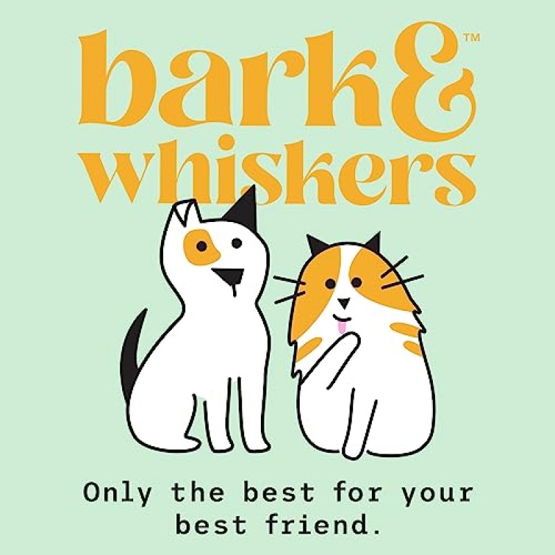 Bark & ​​Whiskers 부신 지원, 개와 고양이용, 3.17 oz. (90 g), 90 스쿠프, 건강한 호르몬 및 코티솔 수치 촉진, 수의사 제조, 비 GMO, Dr. Mercola