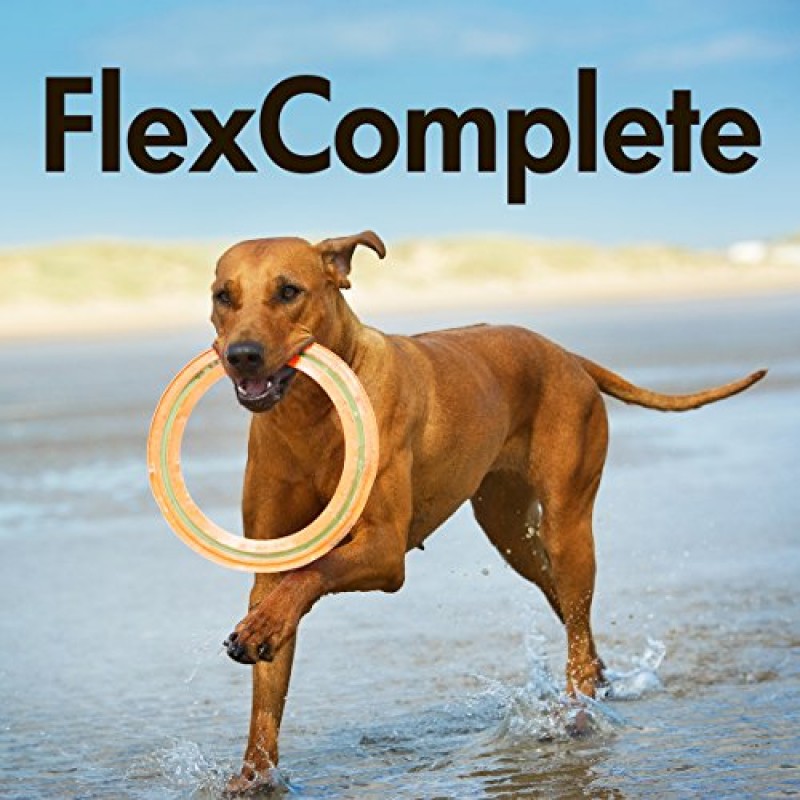 FlexComplete 개용 액상 채식 글루코사민 - 애완동물을 활동적이고 건강하게 유지하기 위한 채식 포뮬러로 관절 건강 및 이동성 지원 - 소형견 및 라드견용 - 미국에서 제조됨