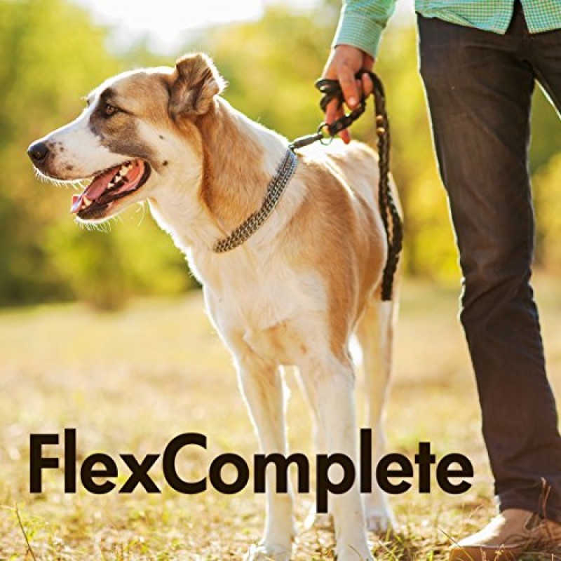 FlexComplete 개용 액상 채식 글루코사민 - 애완동물을 활동적이고 건강하게 유지하기 위한 채식 포뮬러로 관절 건강 및 이동성 지원 - 소형견 및 라드견용 - 미국에서 제조됨