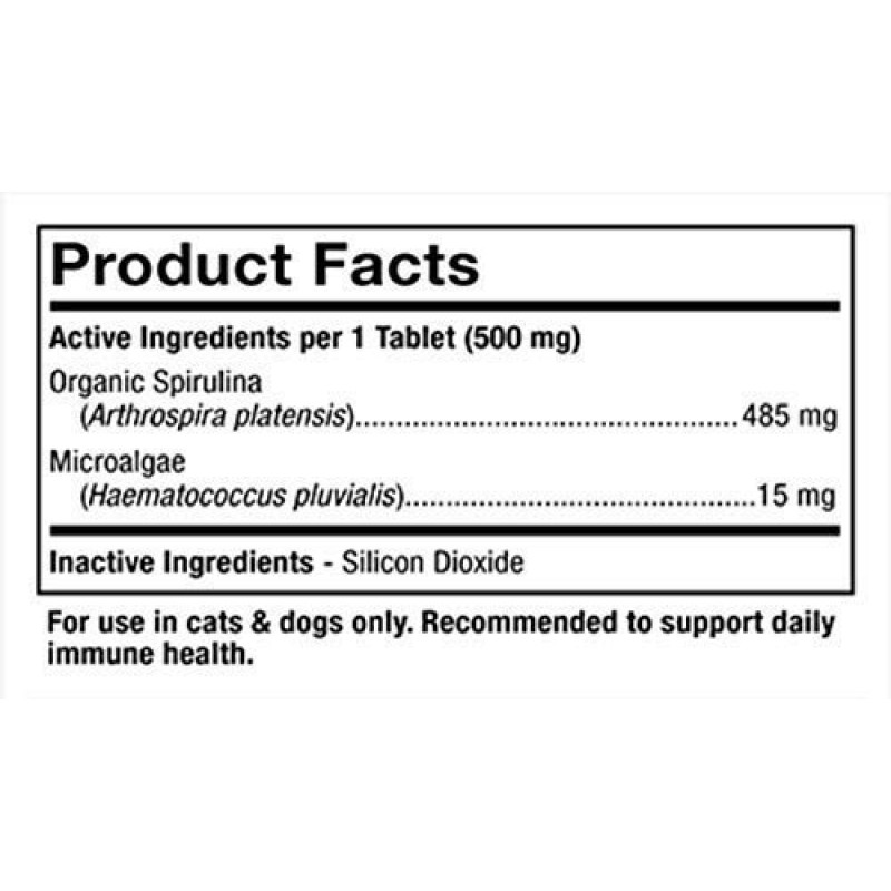 Dr. Mercola 고양이와 개를 위한 면역 지원 키트, 면역 균형, 유기농 버섯 복합체, SpiruGreen, 애완동물의 면역 및 소화기 건강 지원, 유전자 변형 성분 없음, 글루텐 프리, 간장 프리