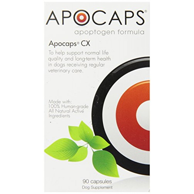 Apocaps CX Apoptogen Formula for Dogs , 90개(1팩)