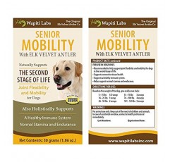 Wapiti Labs Dog Senior Mobility Formula, 30gm