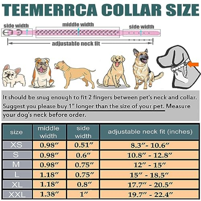 TEEMERRYCA 고양이/핏불/불독/퍼그/허스키, 블루, M(12