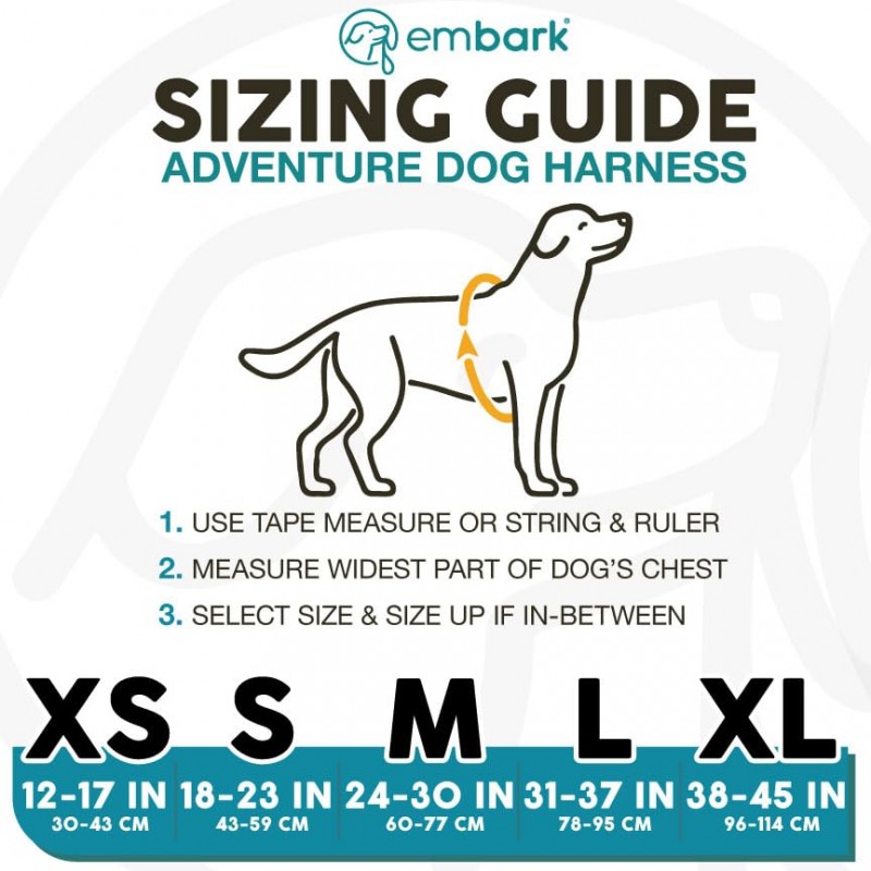 Embark Adventure Dog Harness 중형, 소형 및 대형견을 위한 당기지 않는 개 하네스입니다. 가죽 끈 클립 2개, 전면 및 후면 제어 손잡이 포함, 조절 가능한 녹색 개 조끼, 편안함을 위해 부드럽고 패딩 처리됨