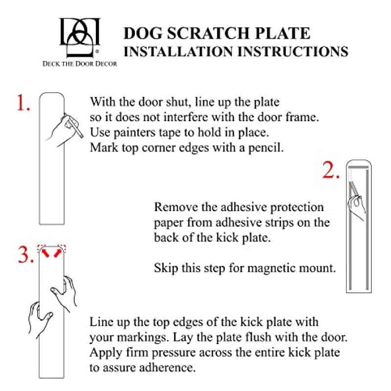 문 장식 데크 | 개 스크래치 도어 보호 플레이트 - 양극 산화 알루미늄 - 3M 접착 마운트 - 다양한 마감 색상 - 모든 도어에 대한 크기(4 x 30(전체 길이), 오일 문지른 청동)