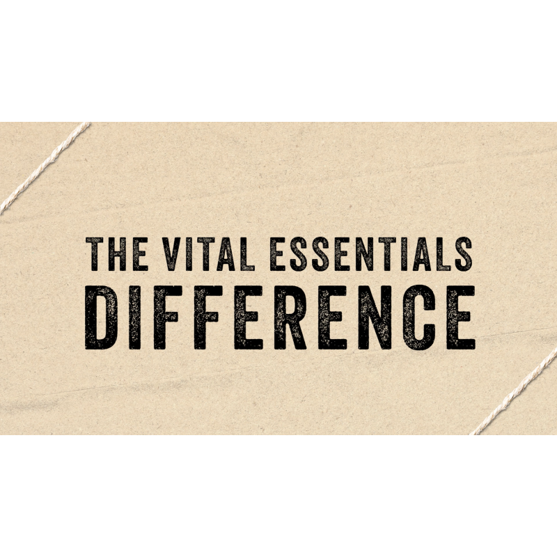 Vital Essentials 동결 건조 고양이 사료, 생 쇠고기 및 닭고기 미니 펜촉 앙트레, 12온스