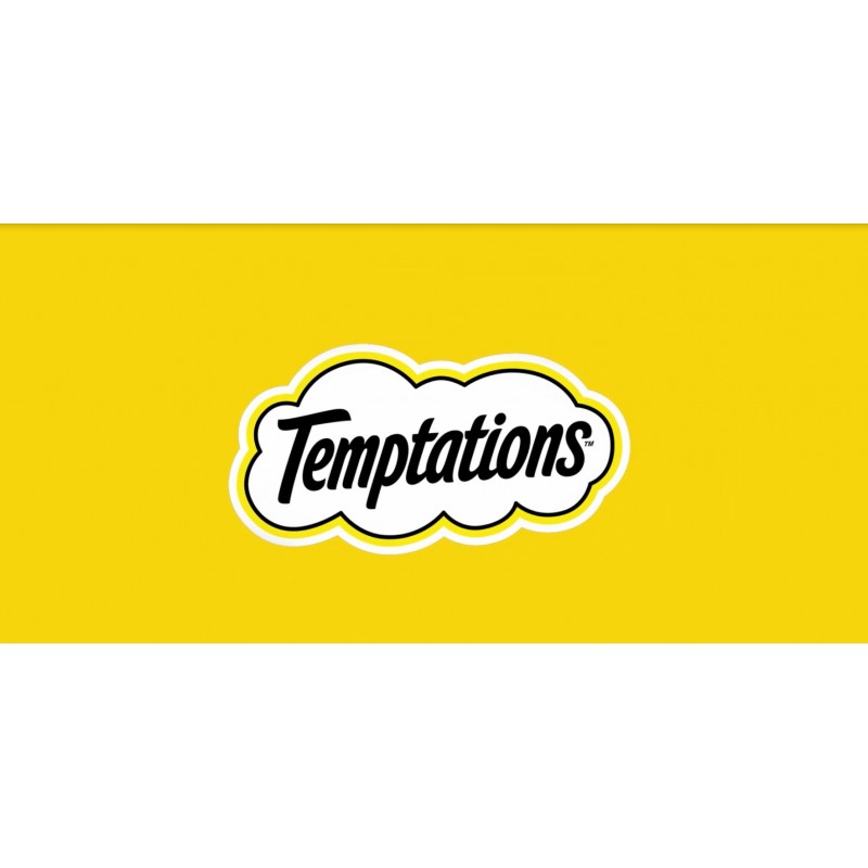 TEMPTATIONS 클래식 크런치 앤 소프트 고양이 간식 고양이가 가장 좋아하는 버라이어티 팩, 3oz. 파우치, 4개