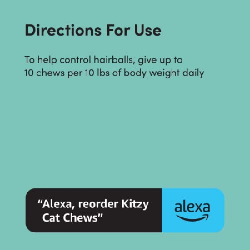 Amazon 브랜드 - Kitzy 헤어볼 컨트롤 바삭바삭하고 부드러운 천연 고양이 츄러스, 참치, 16온스