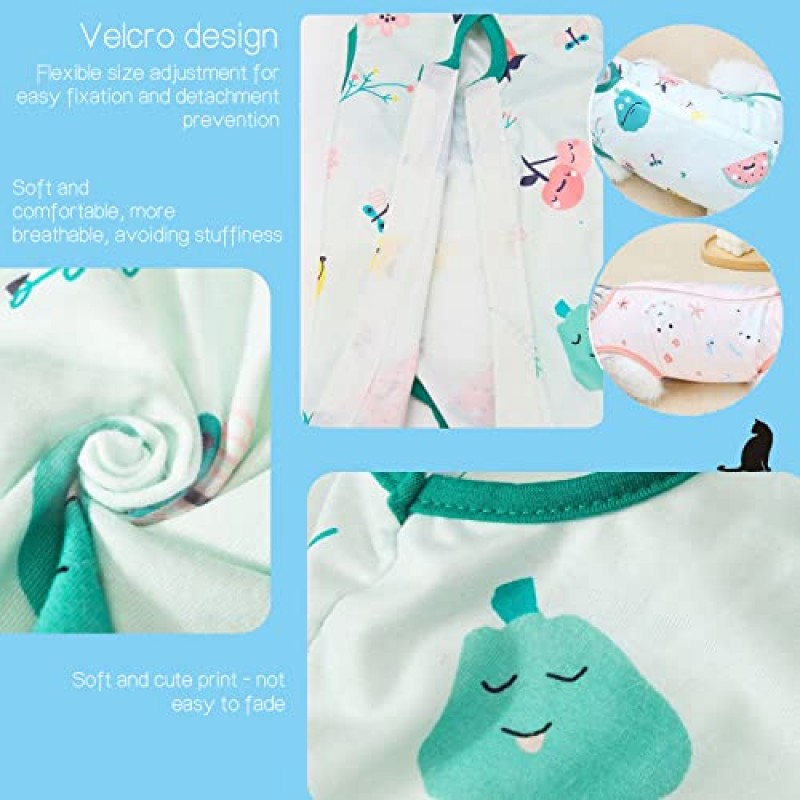 3 조각 고양이 Onesie, 수술 후 고양이 회복복 고양이/개를 위한 상처 핥기 방지, 고양이 수술 회복복 고양이 복장 E-칼라 대안 고양이 복부, 고양이 Spay 회복복 여성(L)