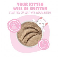 Weruva Kitten, 수분 퓨레에 들어있는 닭가슴살 포뮬러, 3온스 캔(12팩)