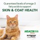 뉴트라맥스 웰락틴 오메가-3 피쉬오일 고양이용 피부 및 코트 건강 보조제 액체 - 4온스
