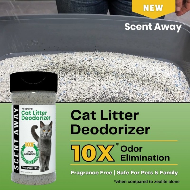 향기로운 고양이 쓰레기 탈취제 쓰레기 상자 냄새 제거기 | 활성탄을 함유한 무향 고양이 쓰레기 탈취제 | 고양이 냄새를 제거하여 집을 신선하고 깨끗하게 유지합니다(1팩)