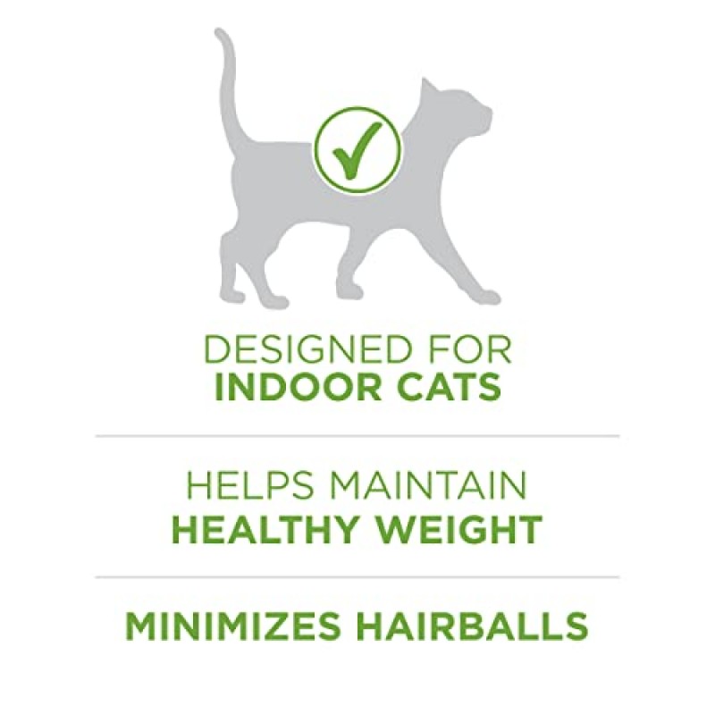 Purina ONE 천연, 저지방, 체중 조절, 실내 건식 고양이 사료, +실내 이점 - 7파운드 가방