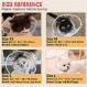 크레이지 펠릭스 캣 콘, 고양이가 핥거나 긁는 것을 방지하는 부드러운 콘, 업그레이드된 PVC 소재를 갖춘 편안한 고양이 콘 목줄, 수술 및 수의사 방문 후 상처 치유를 위한 조절 가능한 후크&루프