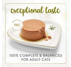 Purina Fancy Feast 클래식 그레인 프리 습식 고양이 사료 페이트 - (24) 3 oz. 캔