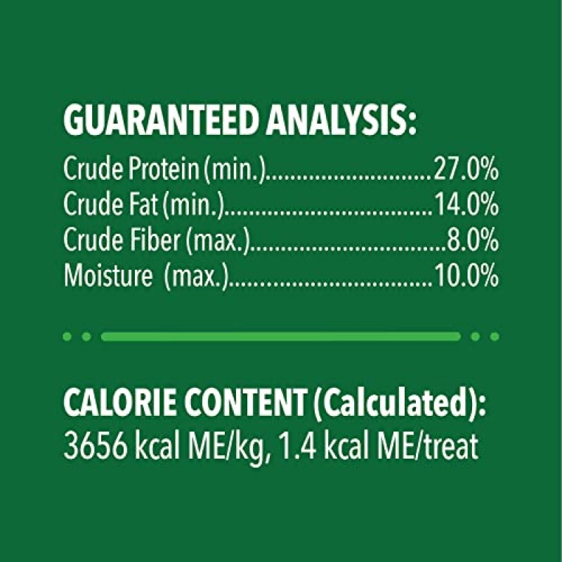 Greenies 고양이 성인 천연 치아 관리 고양이 간식, 즙이 많은 새우 맛, (10) 2.1 oz. 파우치