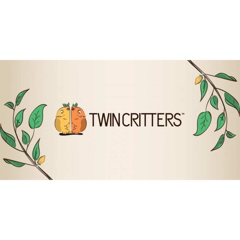 TWINCRITTERS KittiKrack 고양이와 새끼 고양이를 위한 유기농 은덩굴 개박하 분말 대체품 | 천연 야생 수확 덩굴나무 분말 | 3개 개별 5그램 KittiKrack 파우더 팩 | 15g