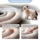 Docutca 소프트 고양이 콘 칼라, 고양이 회복 칼라, 조절 가능한 넥 스트랩이 있는 수술 후 귀여운 도넛 고양이 콘 대안, 작은 개, 새끼 고양이를 위한 편안한 애완 동물 베개 콘