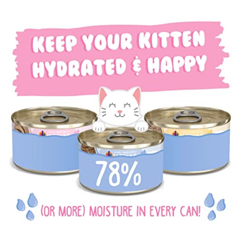 Weruva Kitten, Fur Baby Favorites 버라이어티 팩, 3oz 캔(12팩)