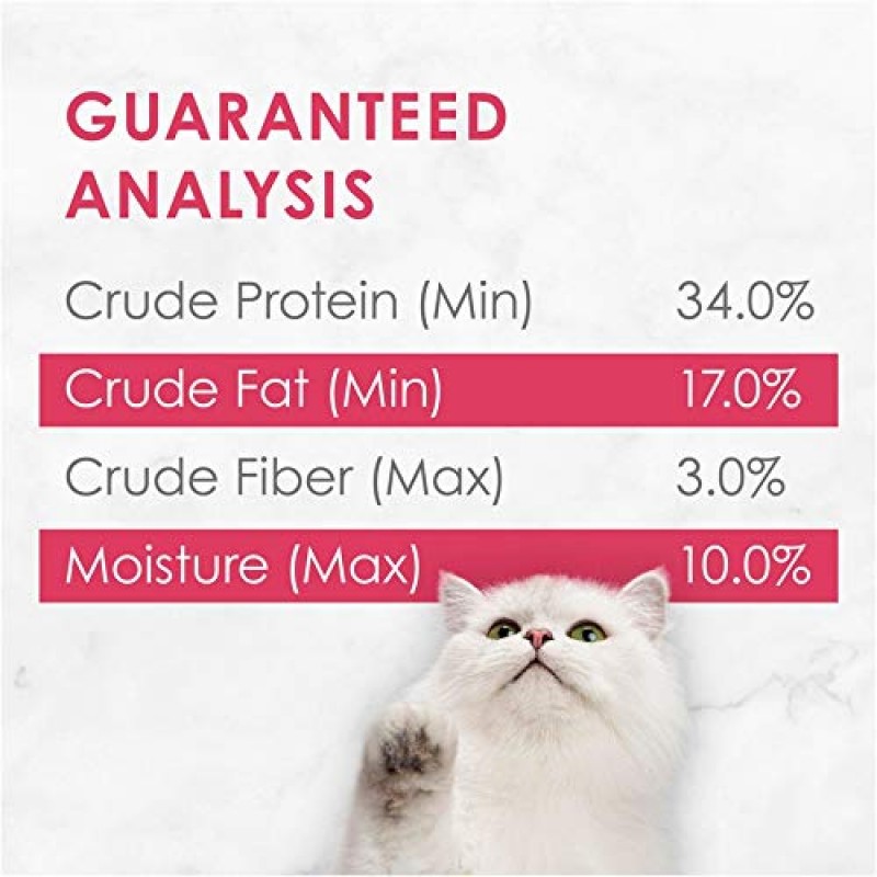 PURINA 팬시 피스트 필레미뇽 맛, 실제 해산물과 건조 새우 고양이 사료, 16 OZ